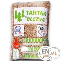 Pellet Drzewny Olczyk 6mm Premium Wysoka Kaloryczność - Paleta 1050kg