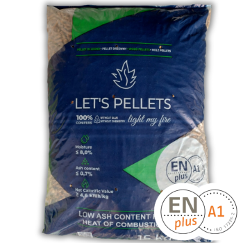 Pellet Let's 6 mm Paleta 975 kg