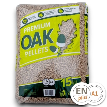 Pellet Dębowy OAK 6 mm Paleta 975 kg